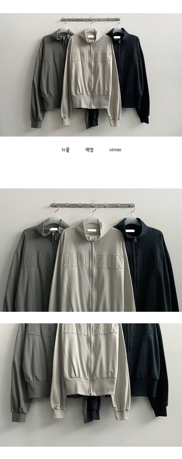 [High quality!] Karen track patch high neck zip-up (3 colors)