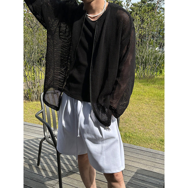 [S/S] Summer see through zip up cardigan (3color)