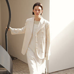 Miller cotton jacket (ivory)