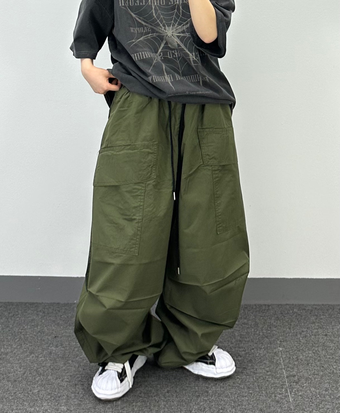 basket balloon pants