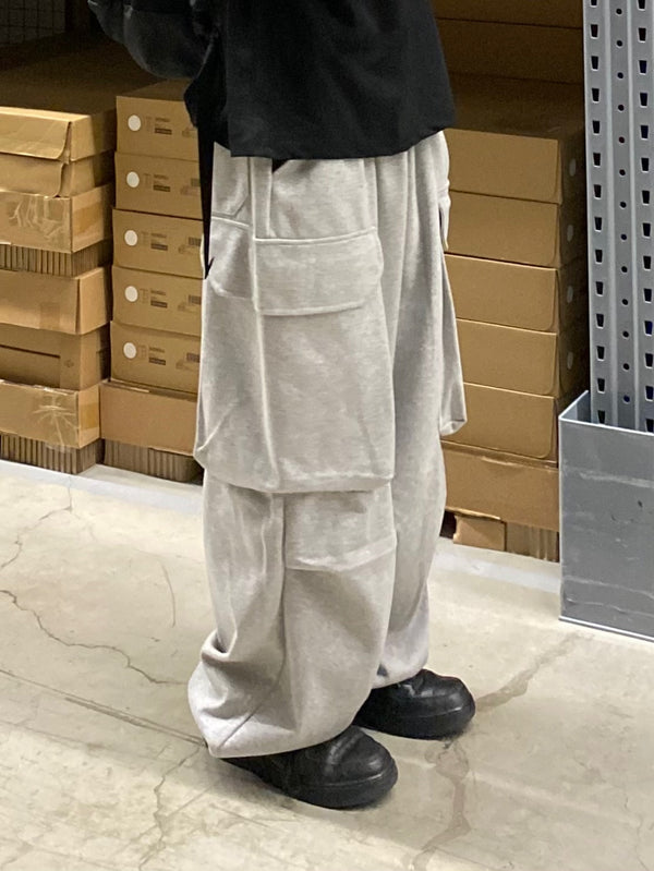 Happo Cargo Balloon Sweat pants 3C