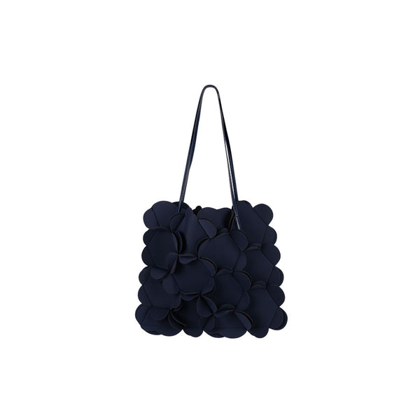 Neoprene Flower Shoulder Bag