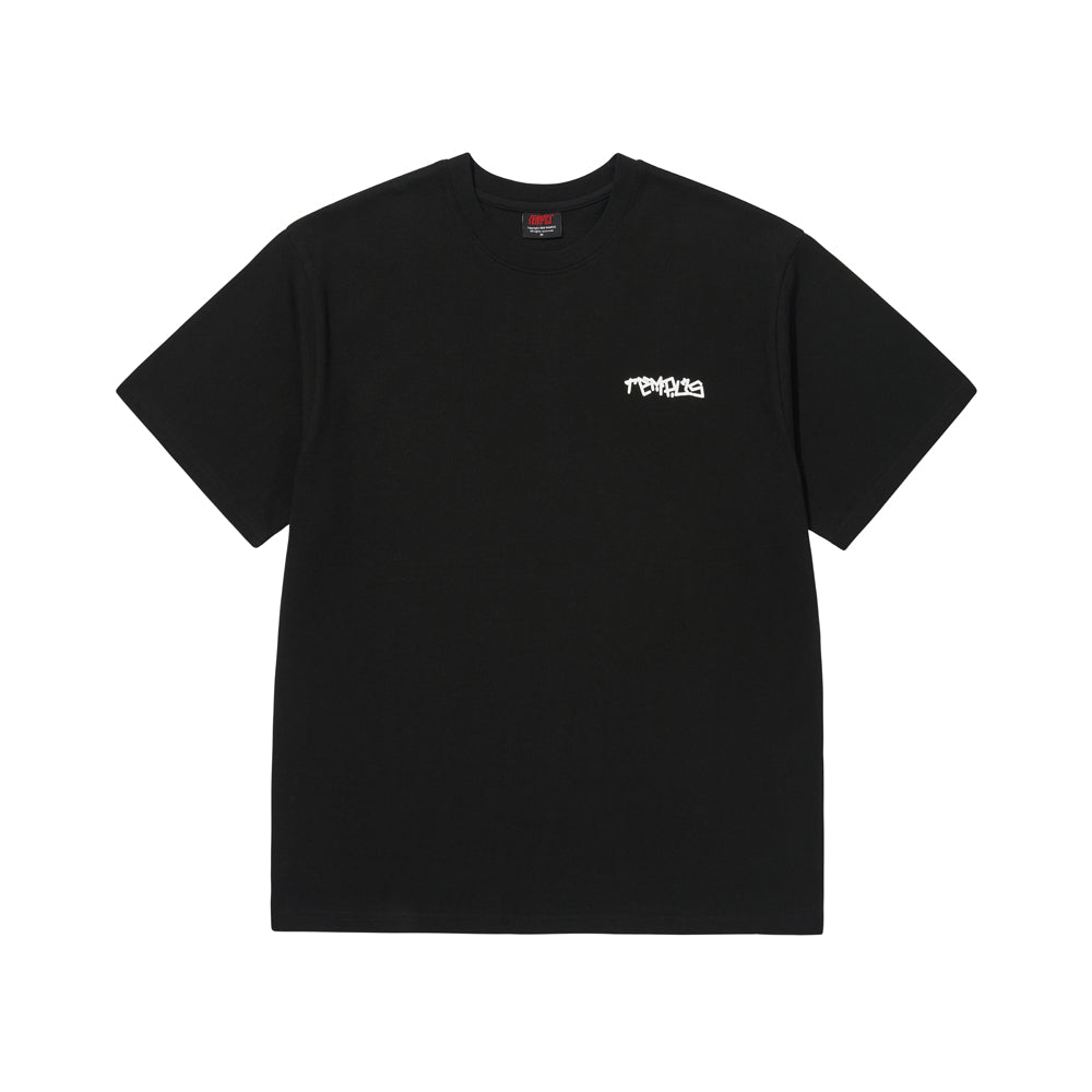 BIRD MAN GRAPHIC T-SHIRT [BLACK]