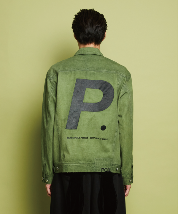  “P.” TYPE DYE JACKET