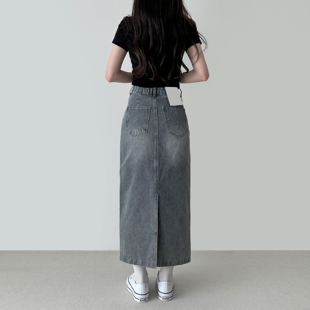 Monet denim skirt denim skirt