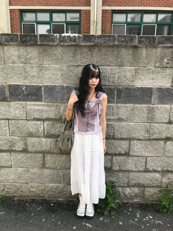 eon vintage long skirt