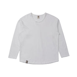 ESSENTIAL PLEAT U-NECK TEE (Off-White)