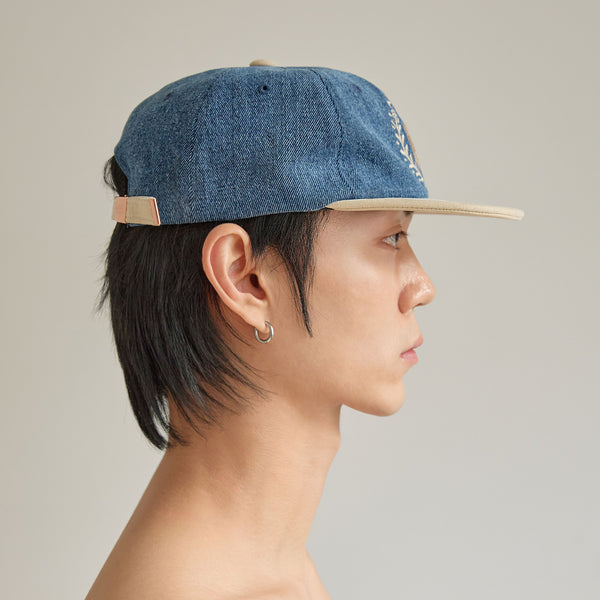 [MADE] Doyoubi Signature Vintage Crown Ball Cap [Denim]