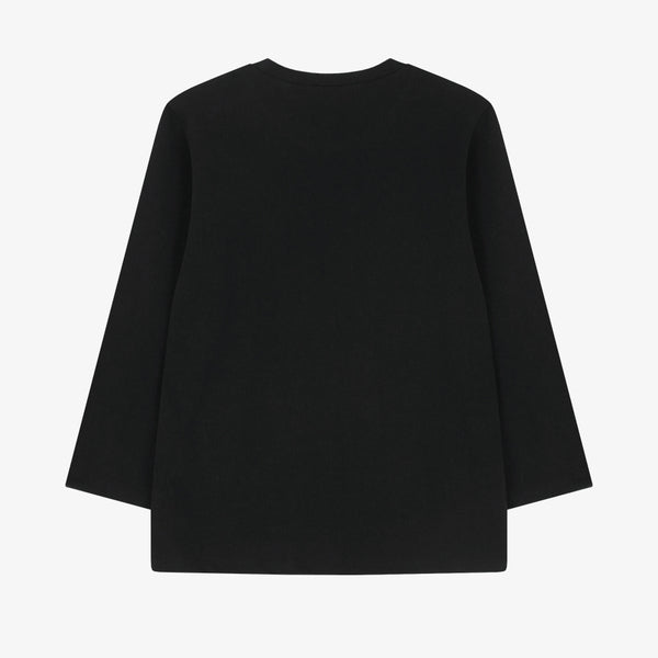 Modal Sleeves Tee Black