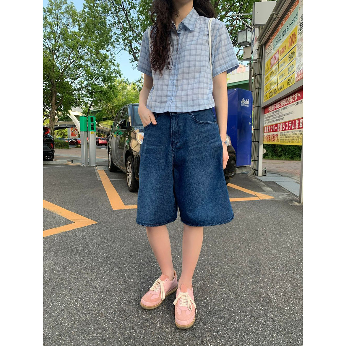 Mao Bermuda Denim Pants