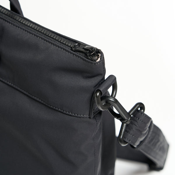 Memory Canvas Cross Tote Bag_Black