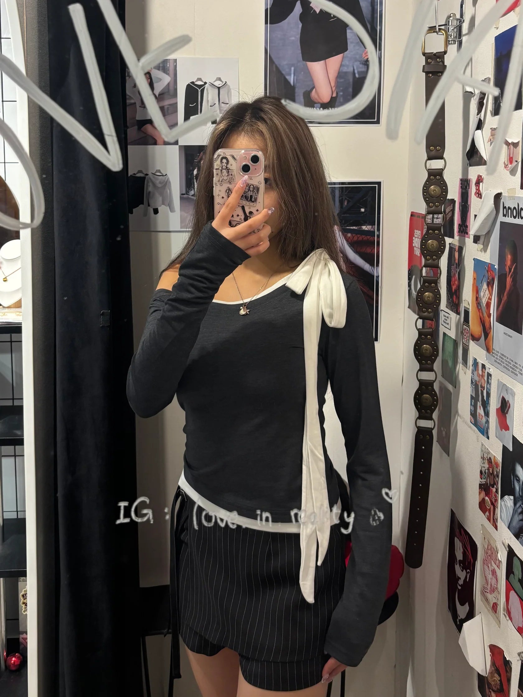 サイレンストライプミニスコート - 2 colours