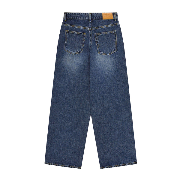 ROCCI ROCCI x GRAFIKUS Crochet Jeans [MIDDLE BLUE]