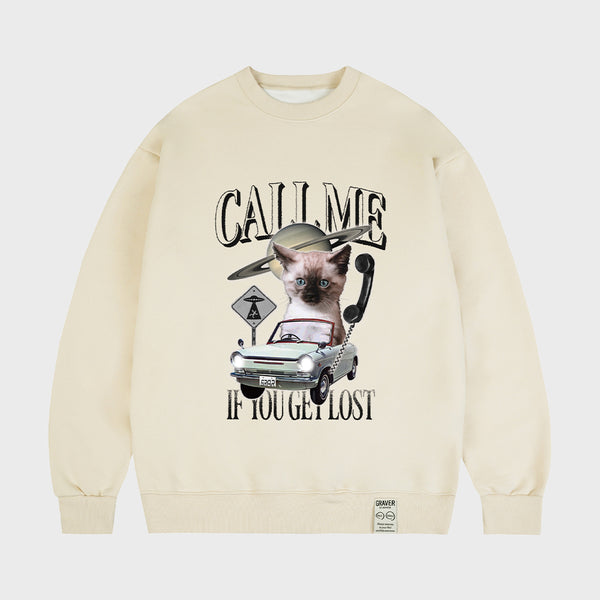 [UNISEX]CALL-ME Man to Man