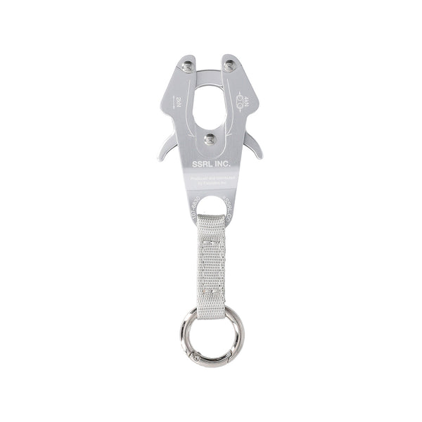 ALUMINUM BUCKLE KEYCHAIN / SILVER