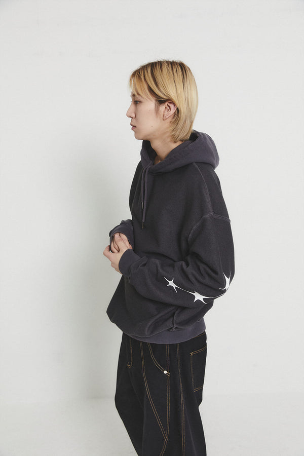 reversible dying stella pullover hood