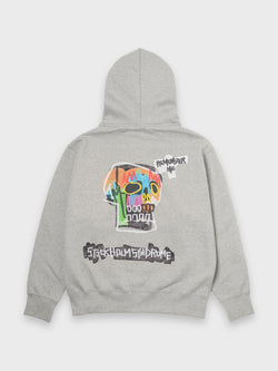 REMEMBER ME ZIP HOODIE - GREY