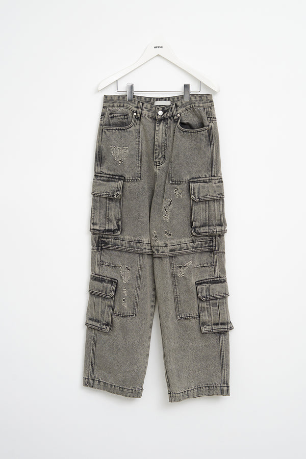 Sord Pocket Washed Denim