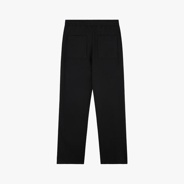 Stranger Relax Fit Logo Sweatpants (Black)