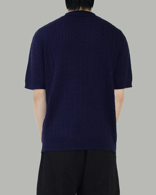 Trun Twisted Short Sleeve Knit