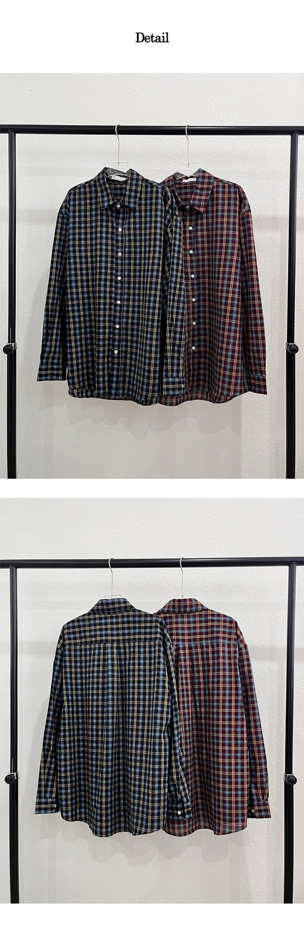 [F/W] Double check overfit shirts(2color)