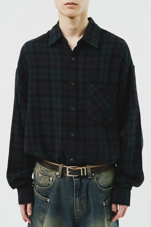 Dao Deep Checked Shirt (2color)