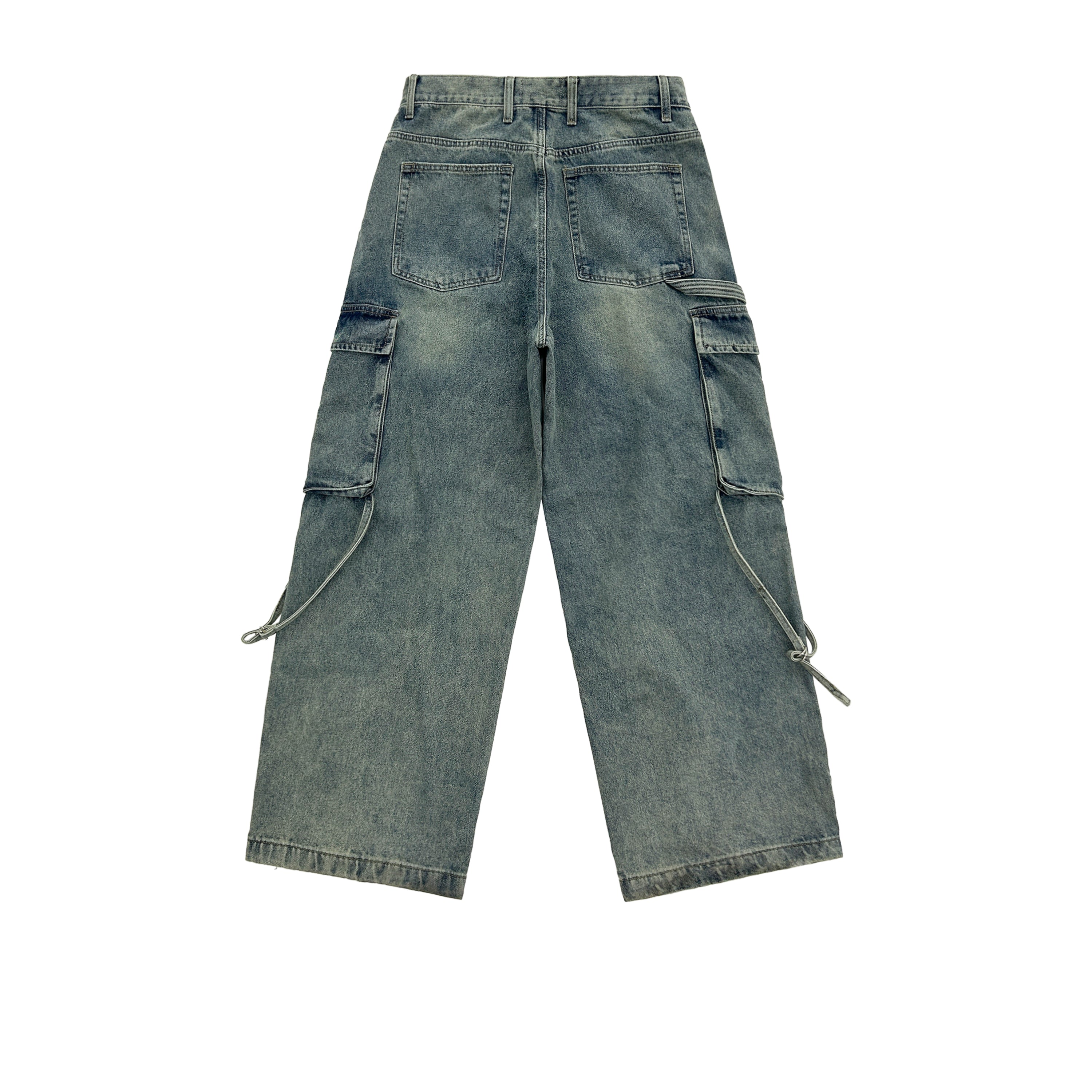 Reflector Strap Cargo Denim PT - 1C