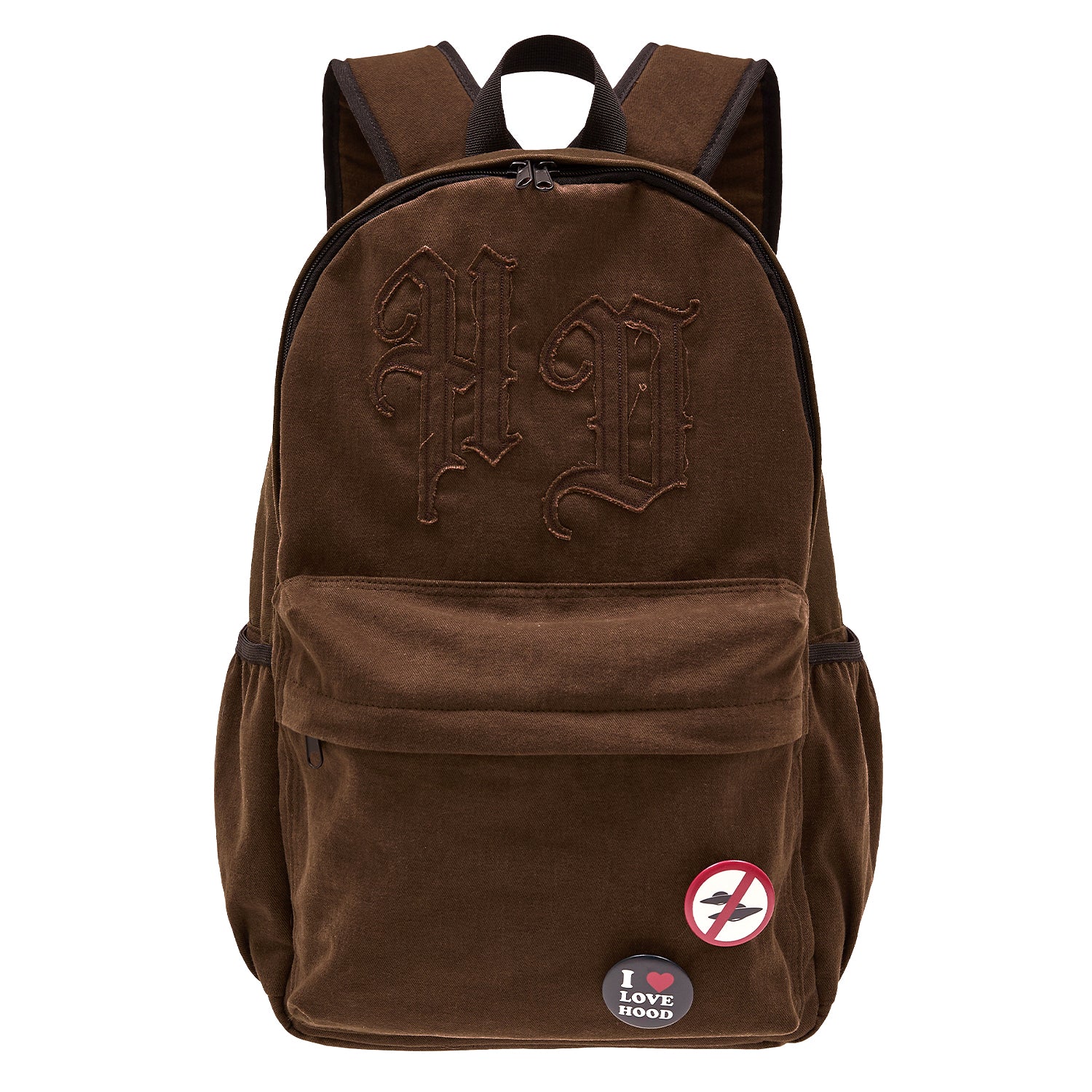 ◆HOODHOOD◆ HD Logo Applique Backpack Leopard HDBE01AC07-2 HD Logo applique backpack - HOODHOOD | 60% - Asian Fashion
