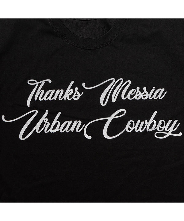 URBAN COWBOY TSHIRT-BLACK