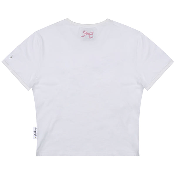 WXT001 Mandara Printed Short-Sleeved T-Shirt (WHITE)