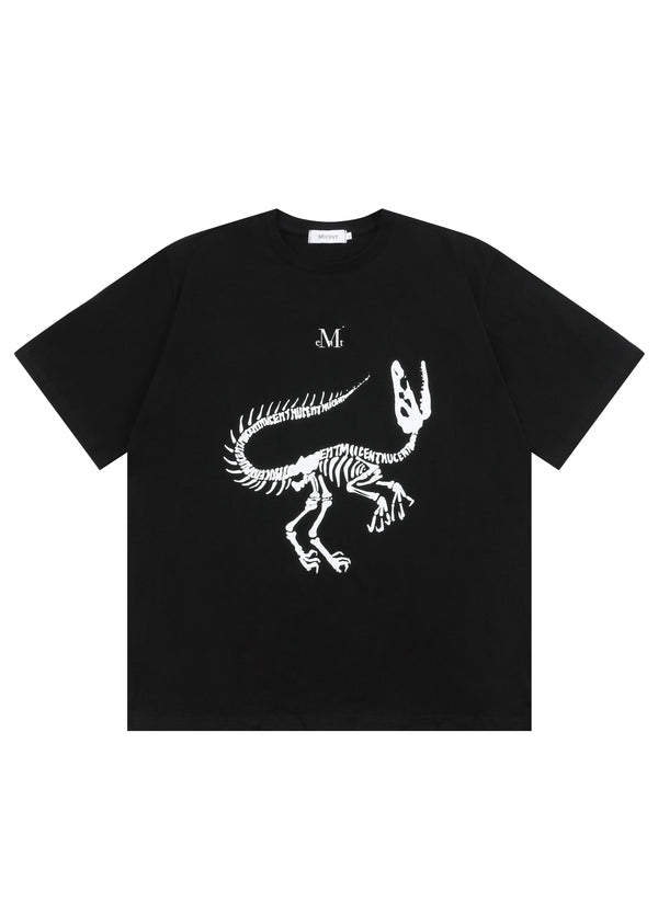 MUCENT SIGNATURE LOGO DINO HALF T