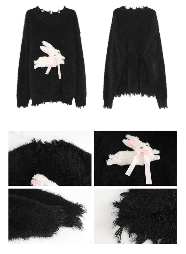 Rabbit Angora Vintage Round Knitwear