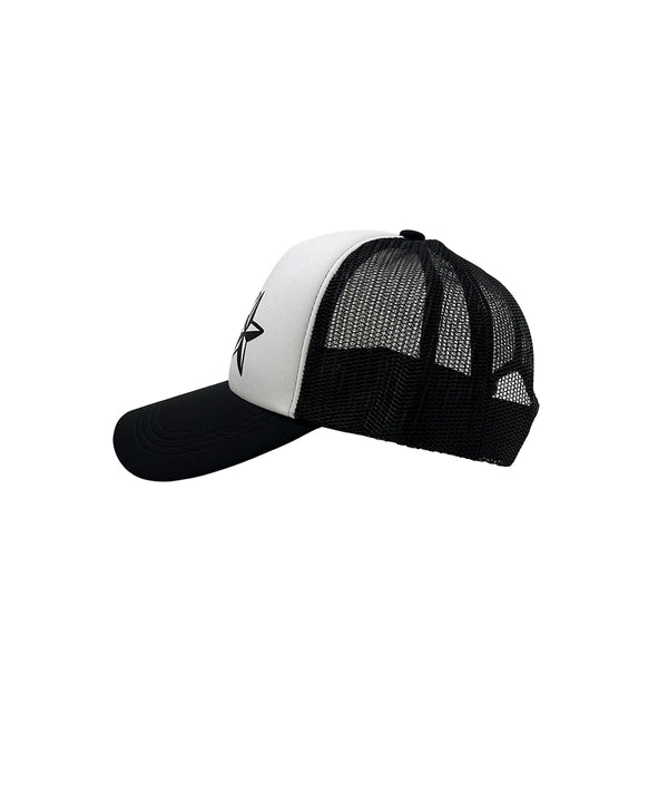 THANKS STAR MESH CAP-WHITE