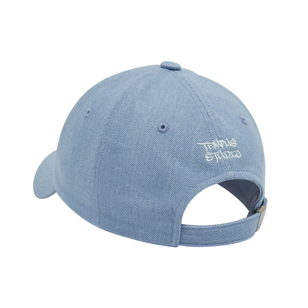 TEMPUS ロゴキャップ (DENIM LIGHT BLUE)