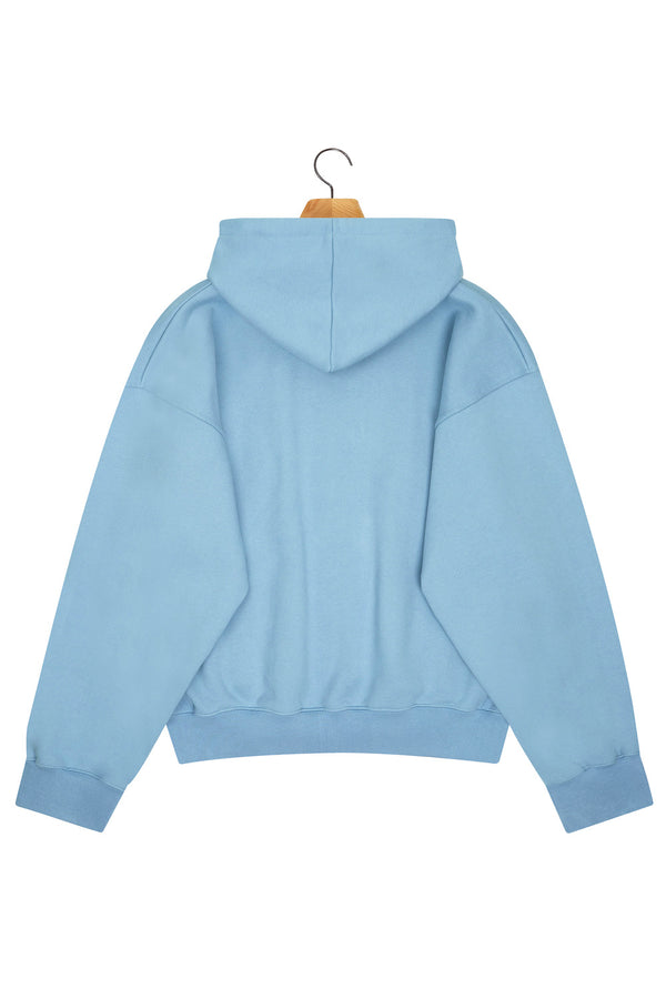 LONELY/LOVELY HOODIE ZIP-UP RESORT-BLUE