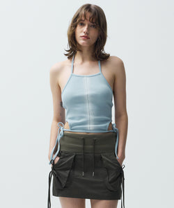 line sleeveless (sky blue)