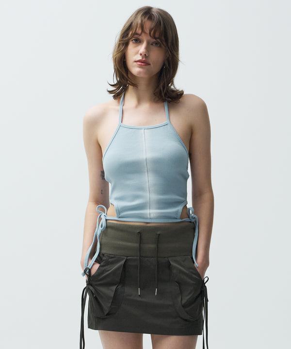 line sleeveless (sky blue)