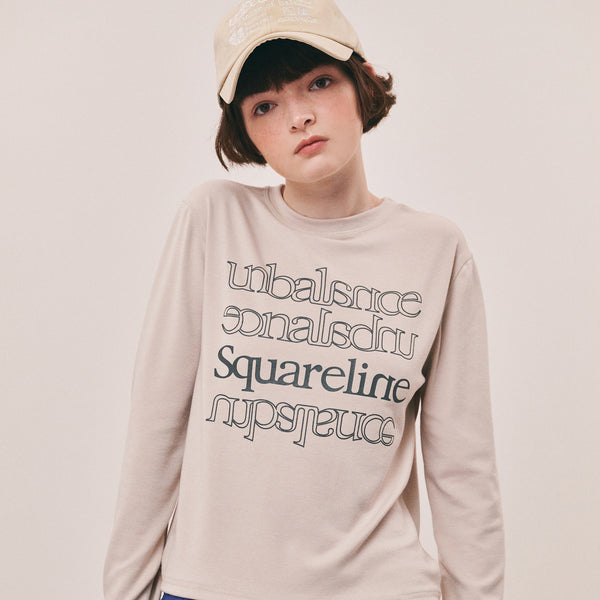 Unbalance Long Sleeves_Charcoal