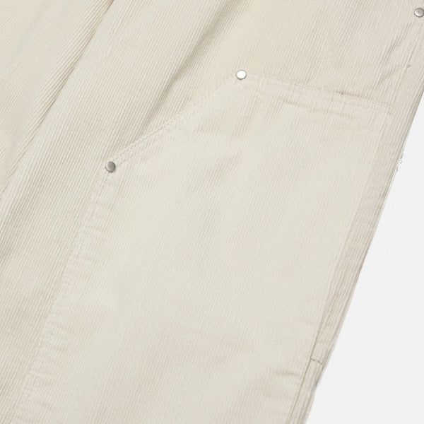 Corduroy carpenter wide pants