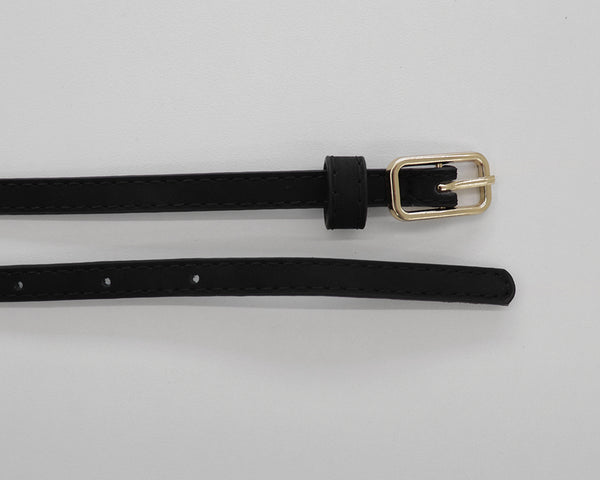 Gond Mini Square Square Leather Belt