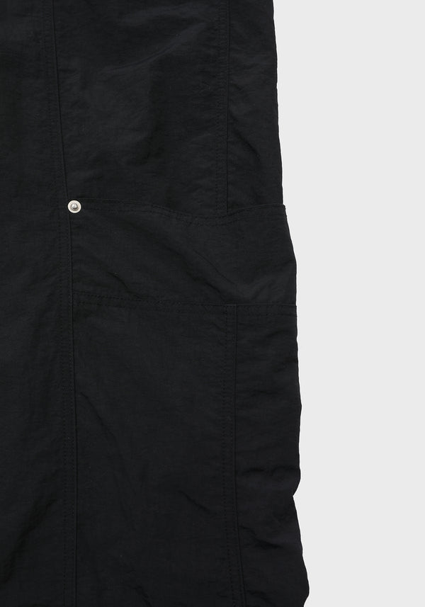 MATE NYLON CARGO PANTS / BLACK