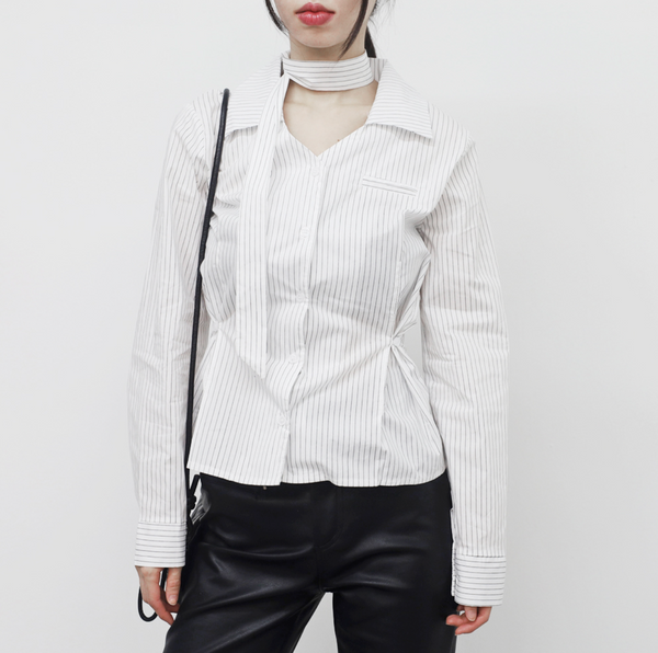 Rimeo Stripe Shirt (Mini Strap Set)