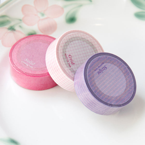 Stripe Masking Tape / Pinky