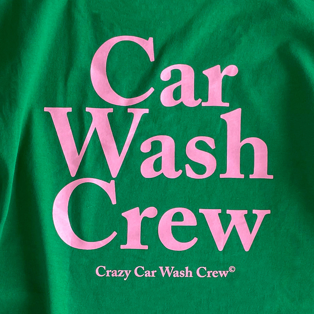 CAR WASH CREW T-SHIRTS GREEN