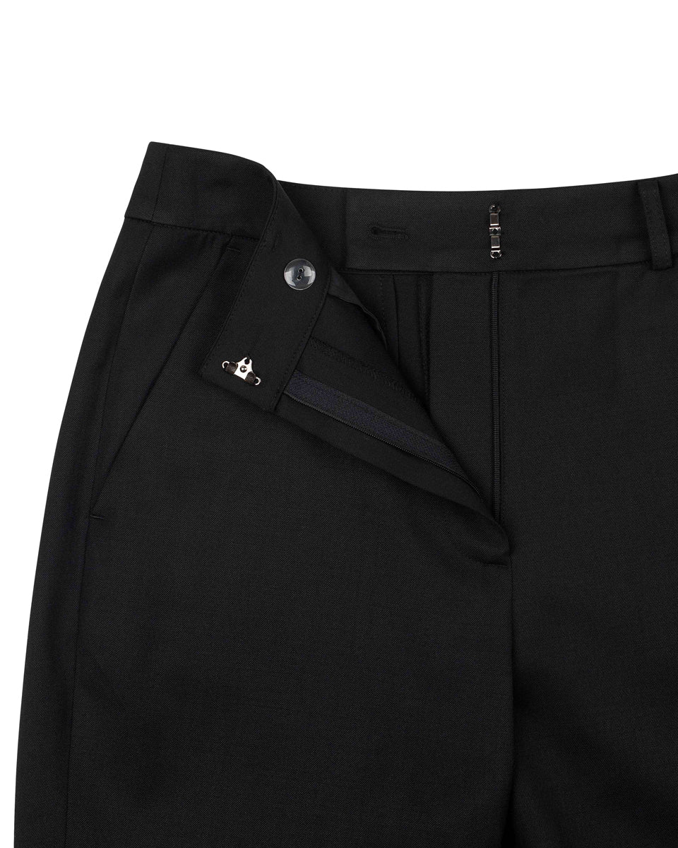 DOZI - Slim Trousers _ Black