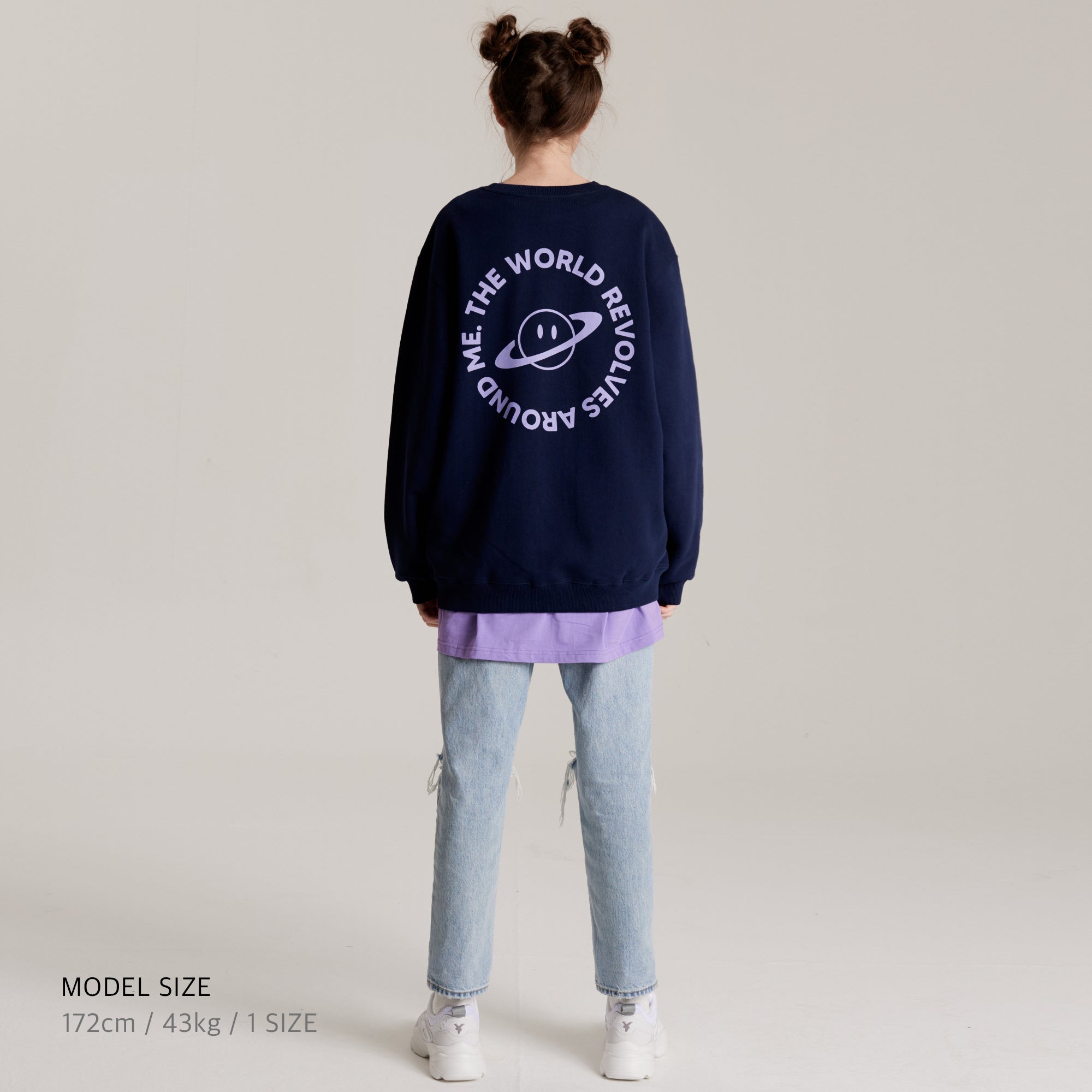 Revolve Sweatshirt Navy