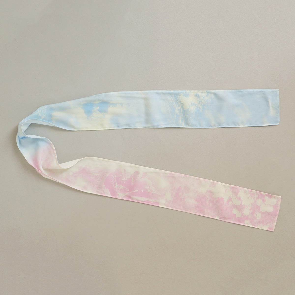 pastel pink scarf