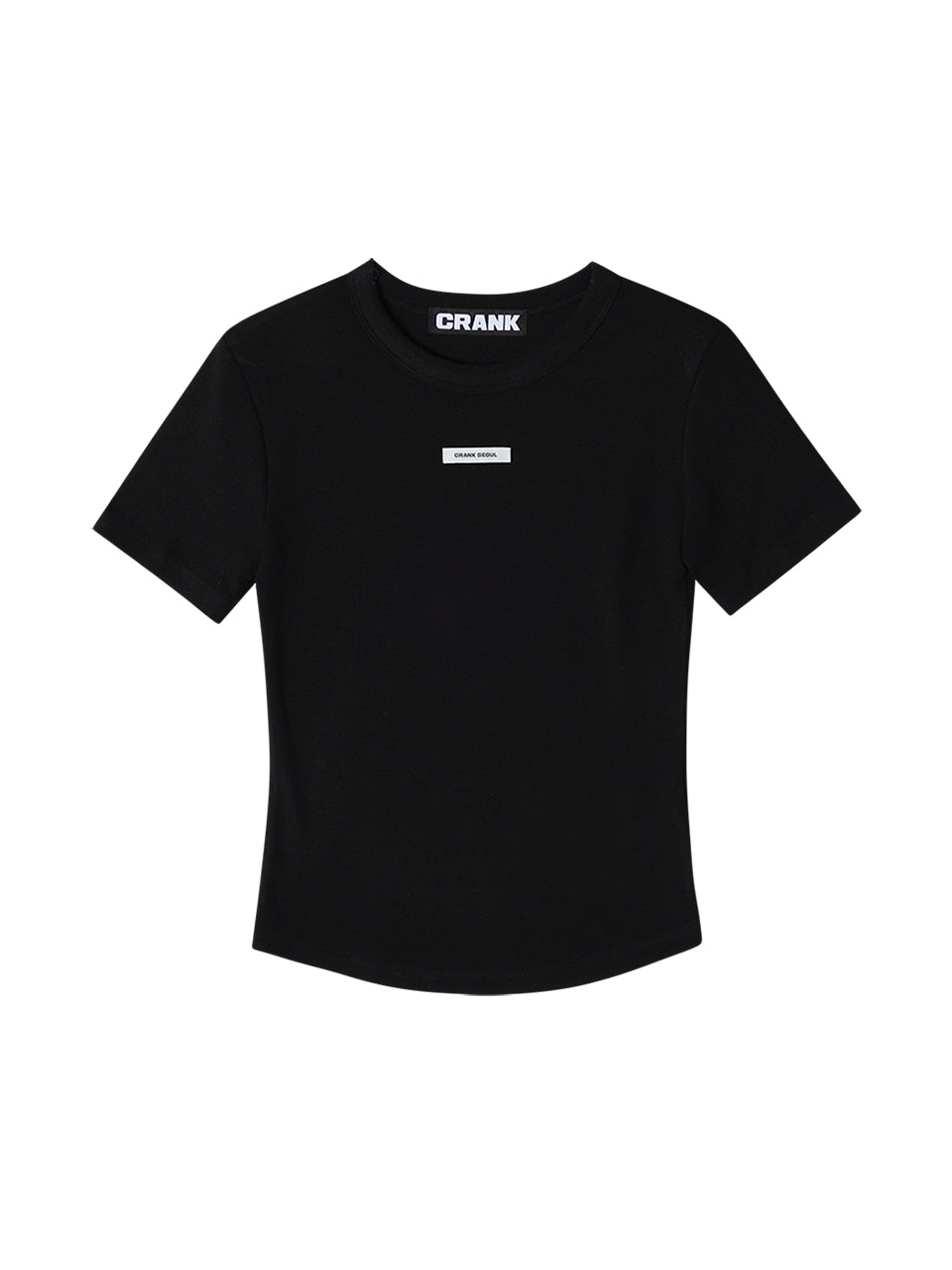 CREW NECK BASIC TOP_BLACK