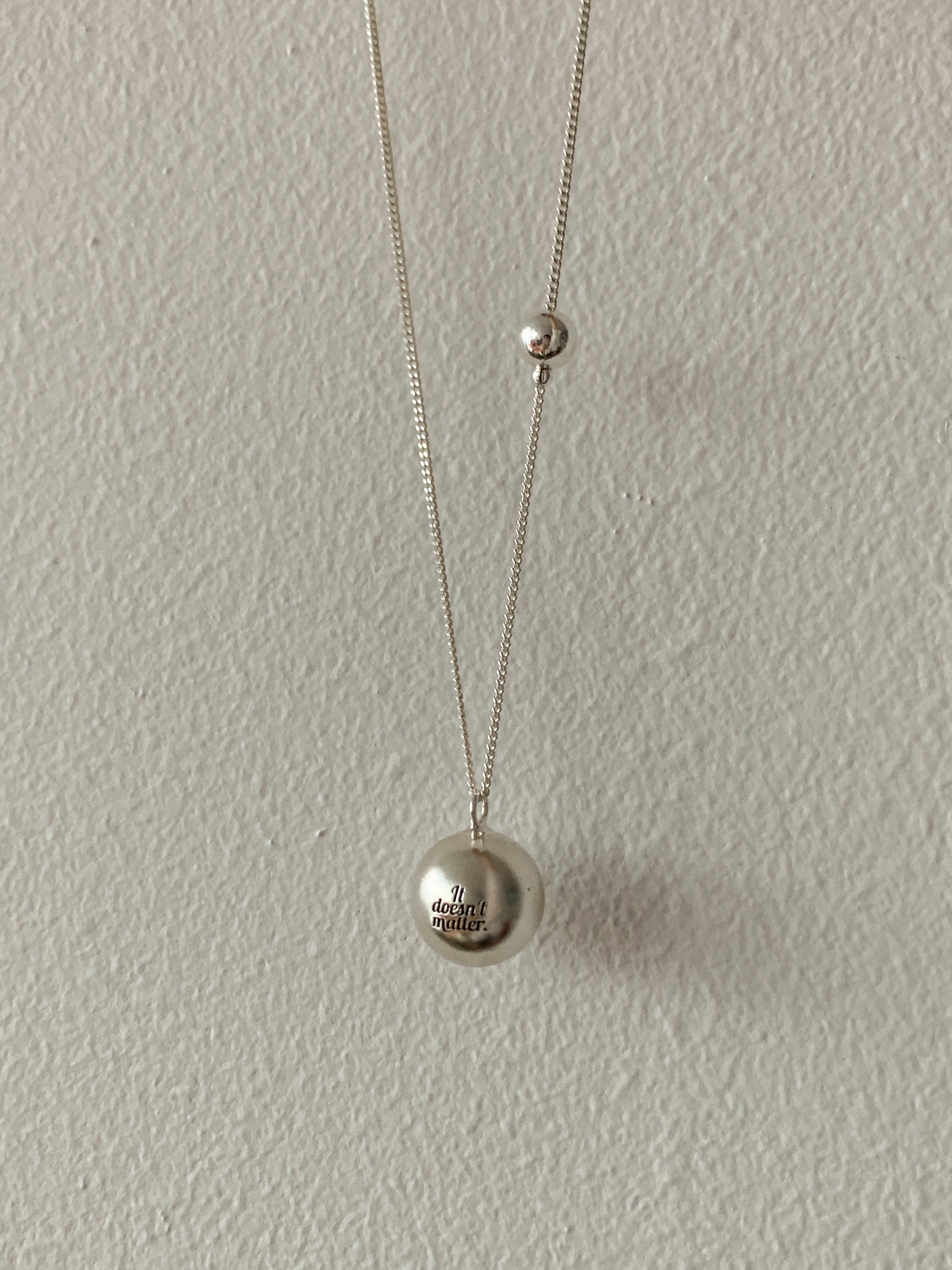 Pool necklace (Silver) 