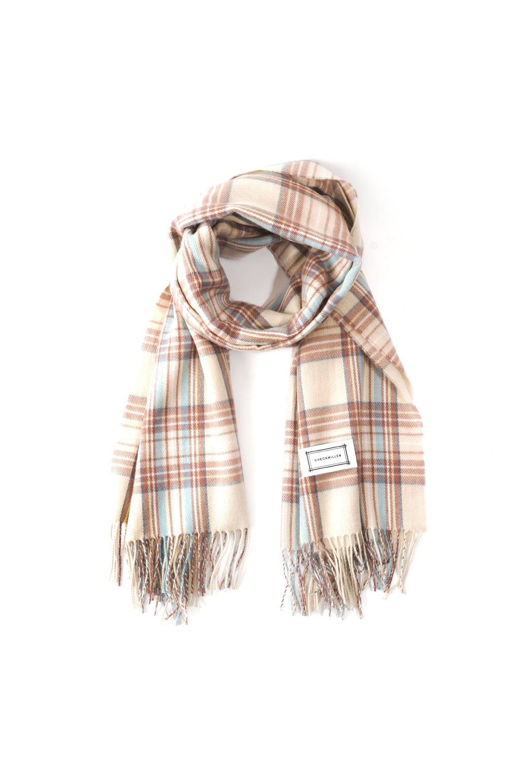 TARTAN PLAID MUFFLER (B)